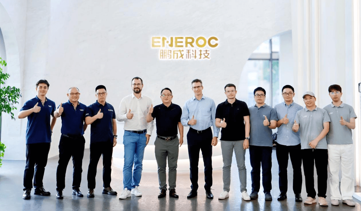 Germany Jungheinrich Visits ENEROC: Exchanging Views on New Energy Battery Technology and New Opportunities in the Europe and America Markets