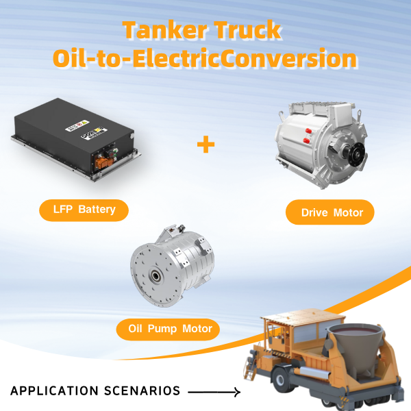 Tanker Truck Oil-to-Electric Conversion