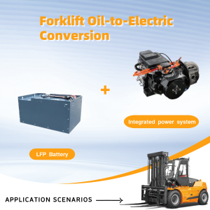 Forklift Oil-to-Electric Conversion