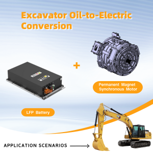 Excavator Oil-to-Electric Conversion