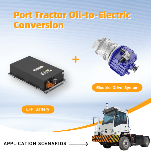 Port Tractor Oil-to-Electric Conversion